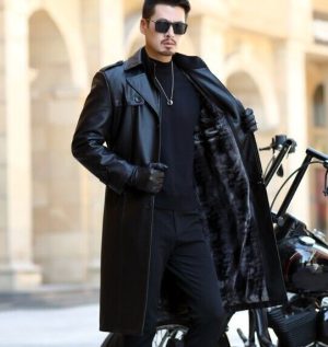 Men's Leather Coat