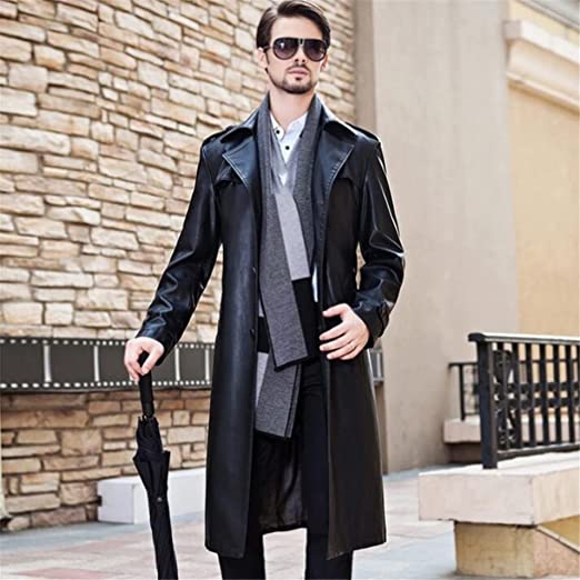 Unveiling the Timeless Elegance Black Leather Trench Coat