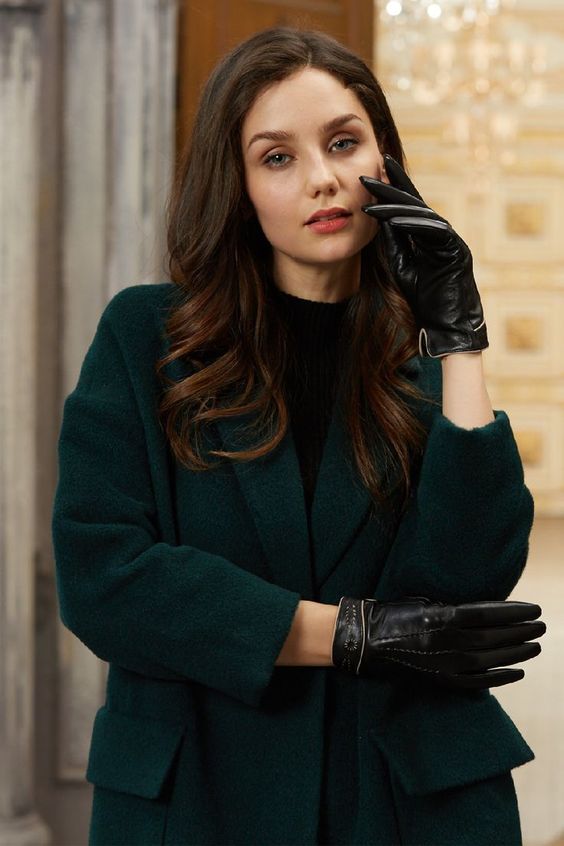 leather gloves for women