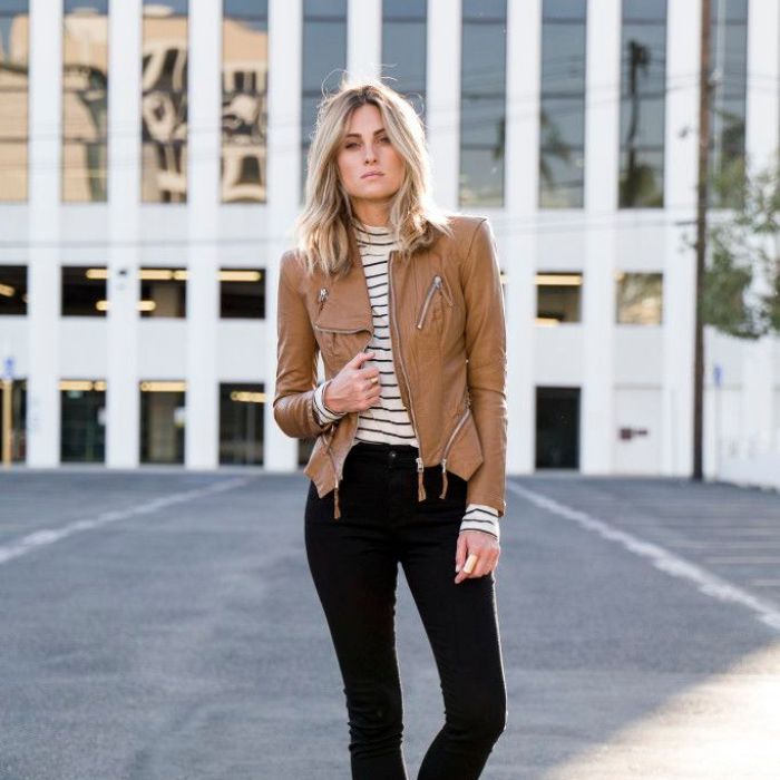 Light Brown Leather Jacket Women Light Brown Leather Jacket Women