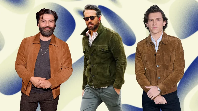 Suede Jacket Men's