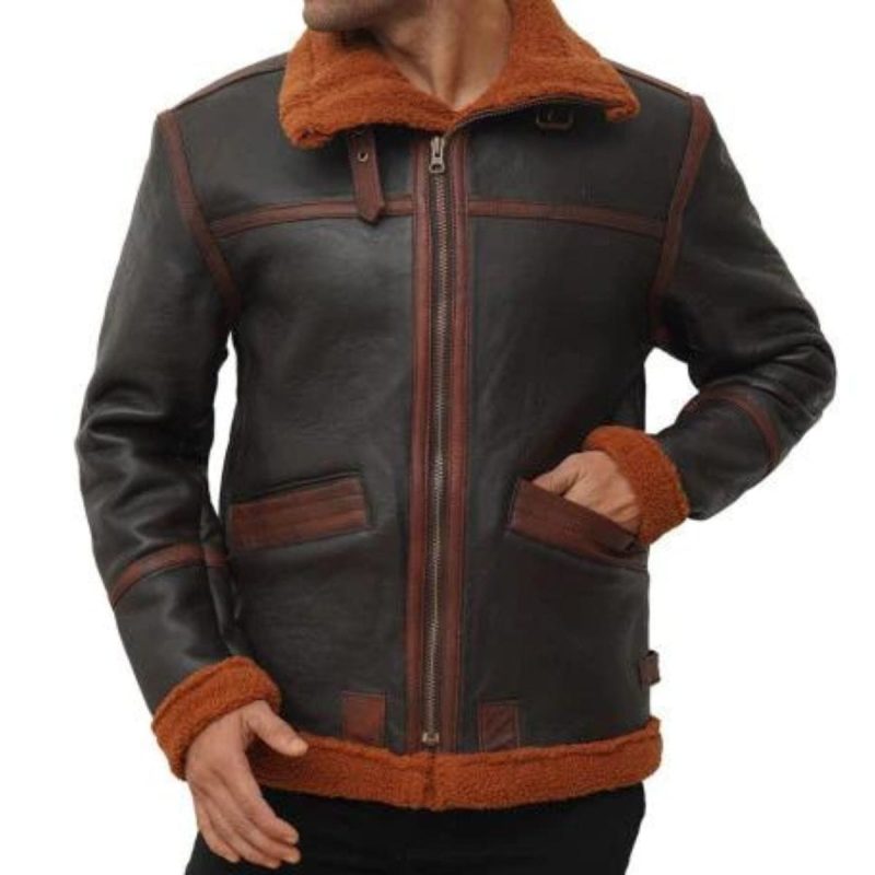 Frostbite Fighter Fur Leather Jacket