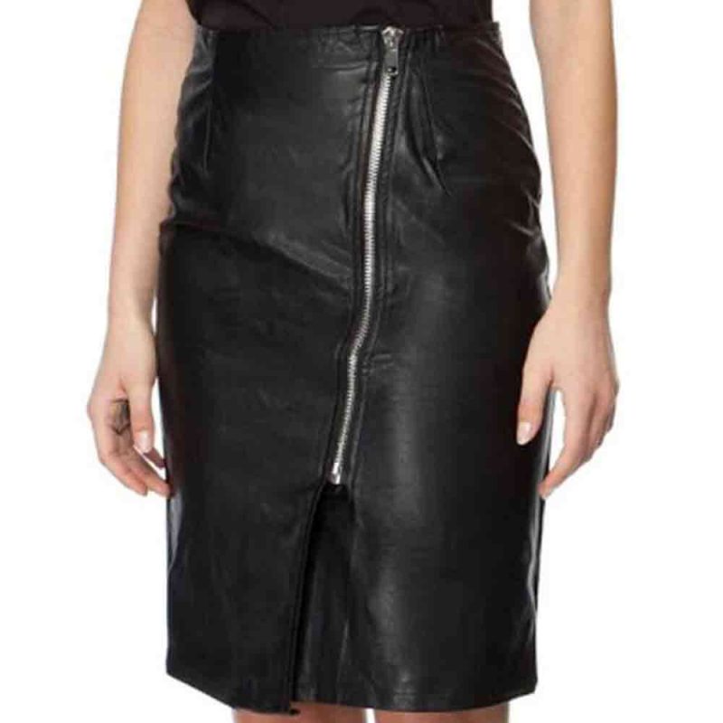 Long Leather Skirts