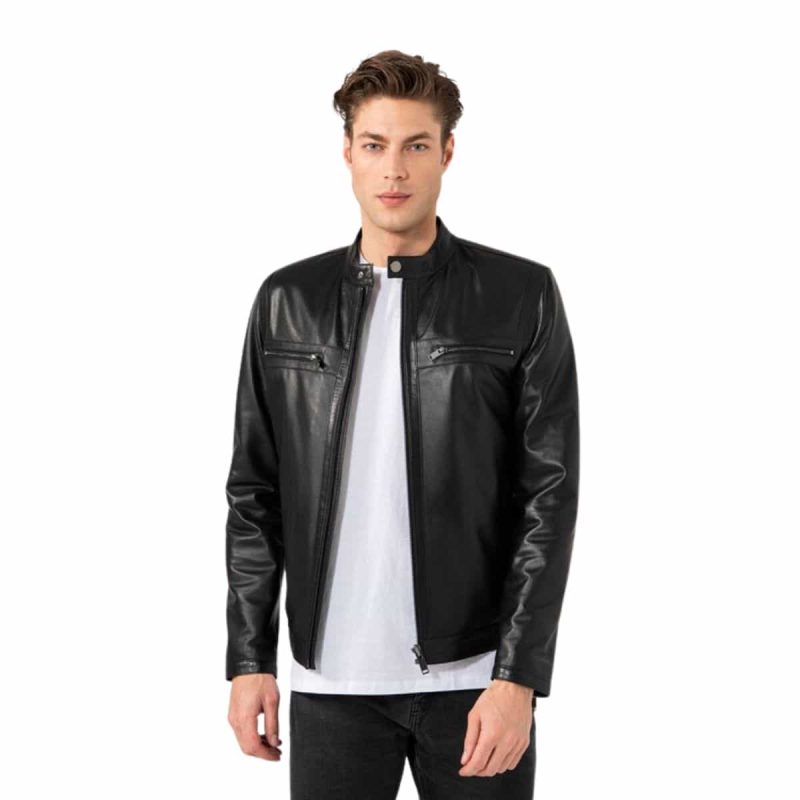 Michael Kors Leather Jacket Men’s