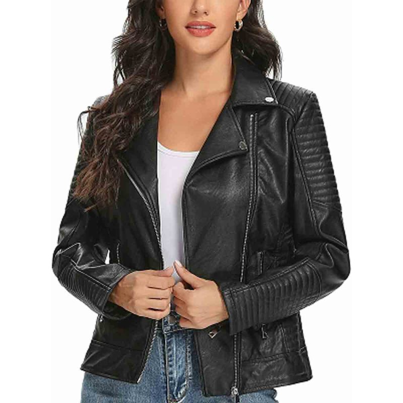 Noir-Lux Women’s Leather Jacket