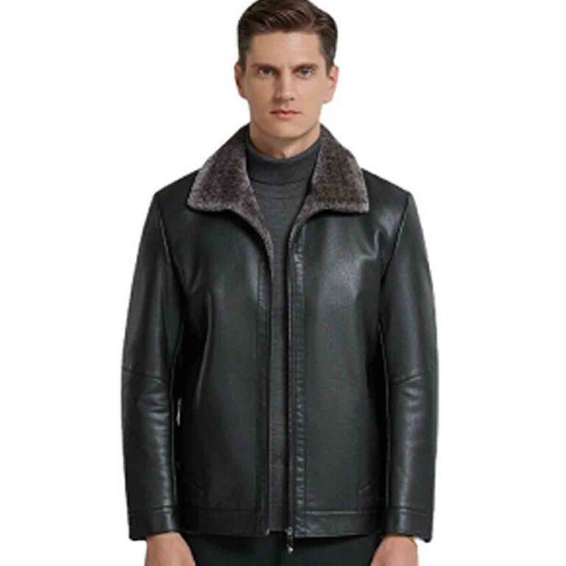 Ravenous Faux Fur Leather Jacket
