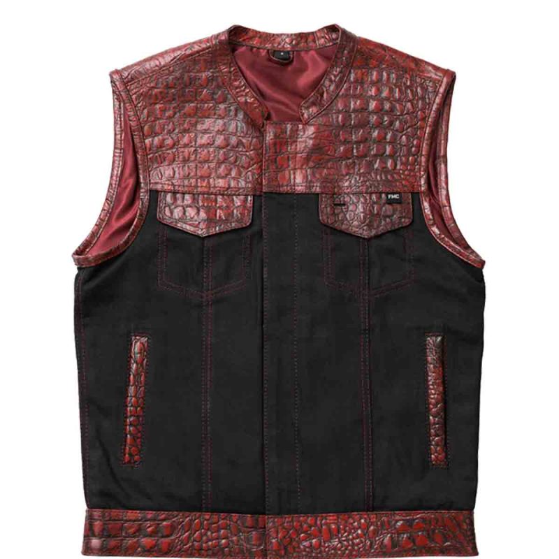 Stinger Biker Leather Vest