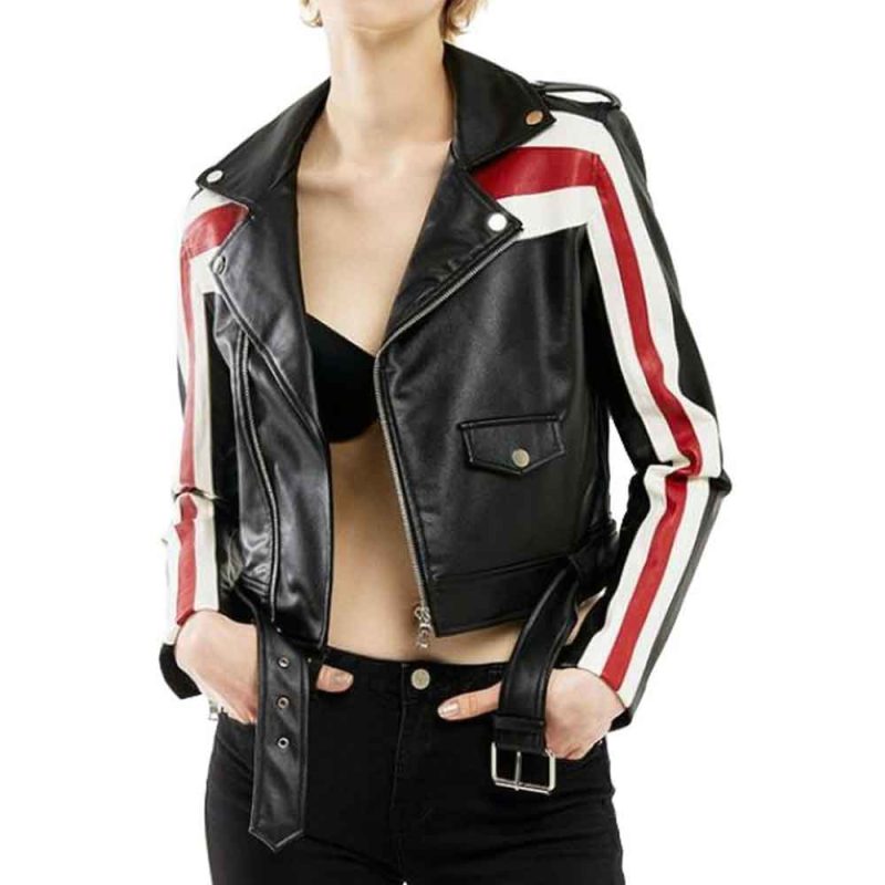 StripeFlair Fashion Jacket
