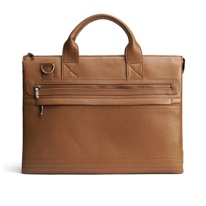  Baxter Brown Leather Laptop Sleeve