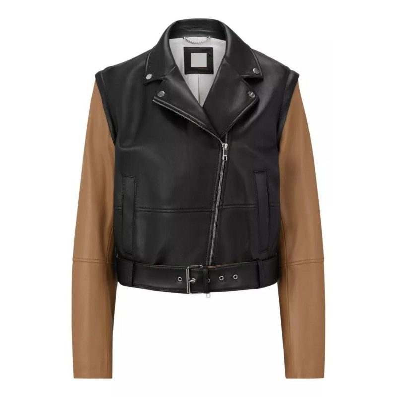 black-jacket-with-brown-sleeves