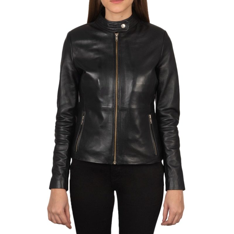 Black Leather Jacket Womens