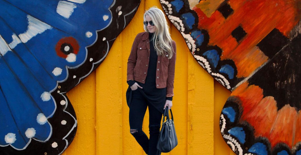 suede jacket for women