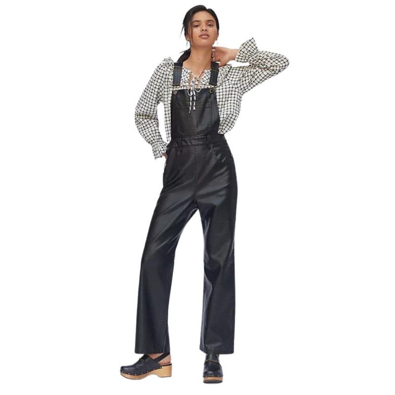 Black Beauty Women’s Full Grain Leather Overall