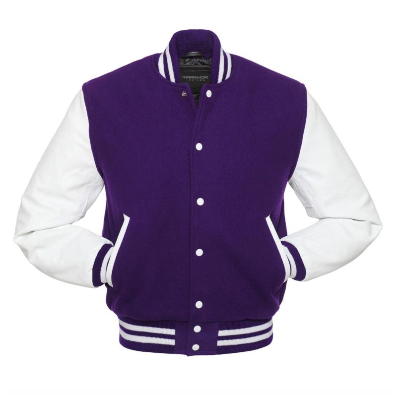 Blend Purple Varsity Jacket