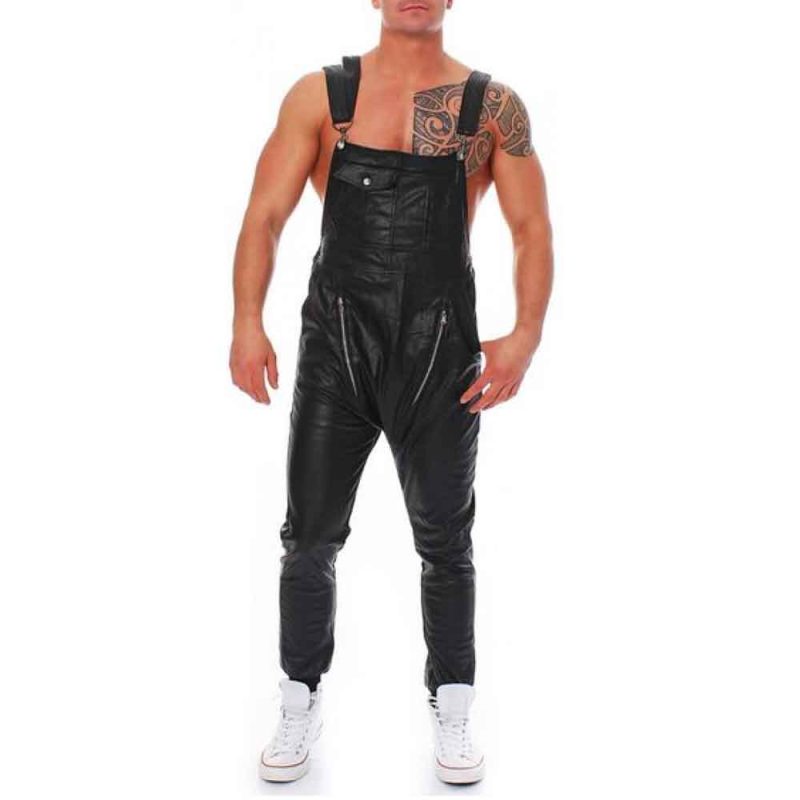 Devilish Trial Leather Overalls