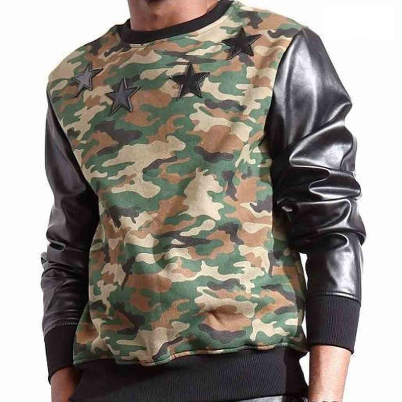 Funky Camo Print Jacket