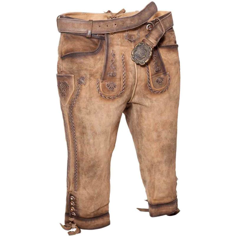 Johann Tabaco Short Lederhosen