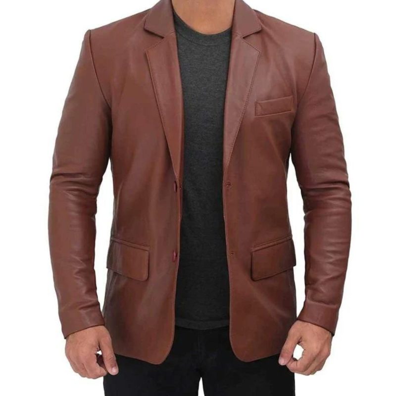 Leather Outer Shell Blazers