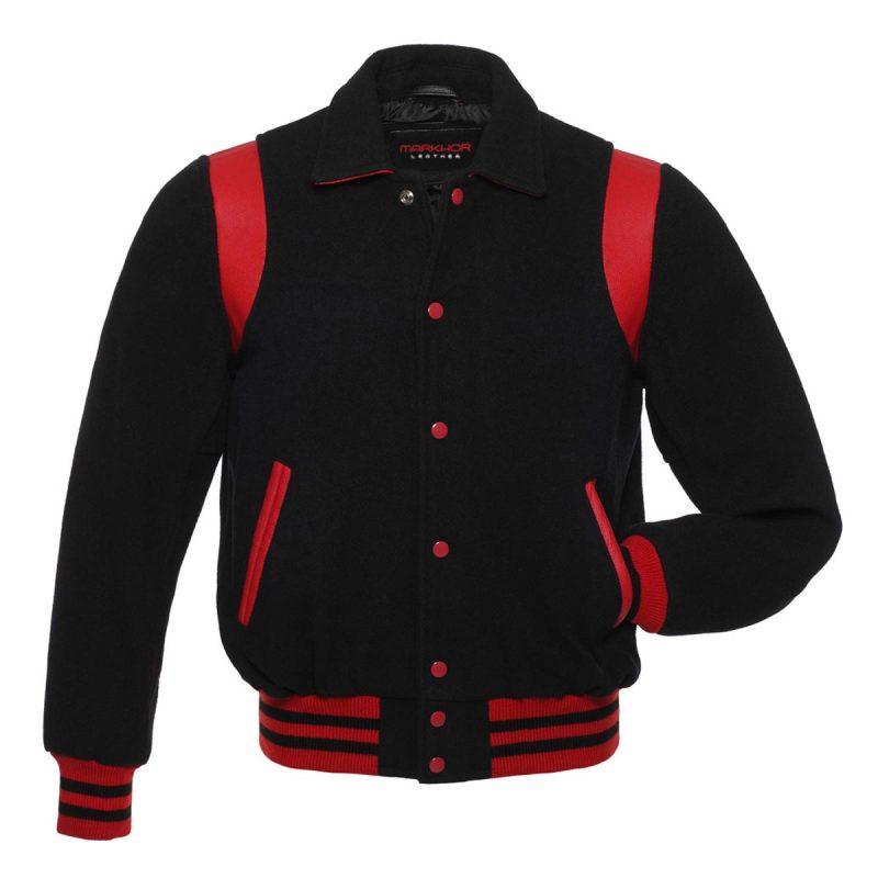 Markhor Leather Varsity Jacket