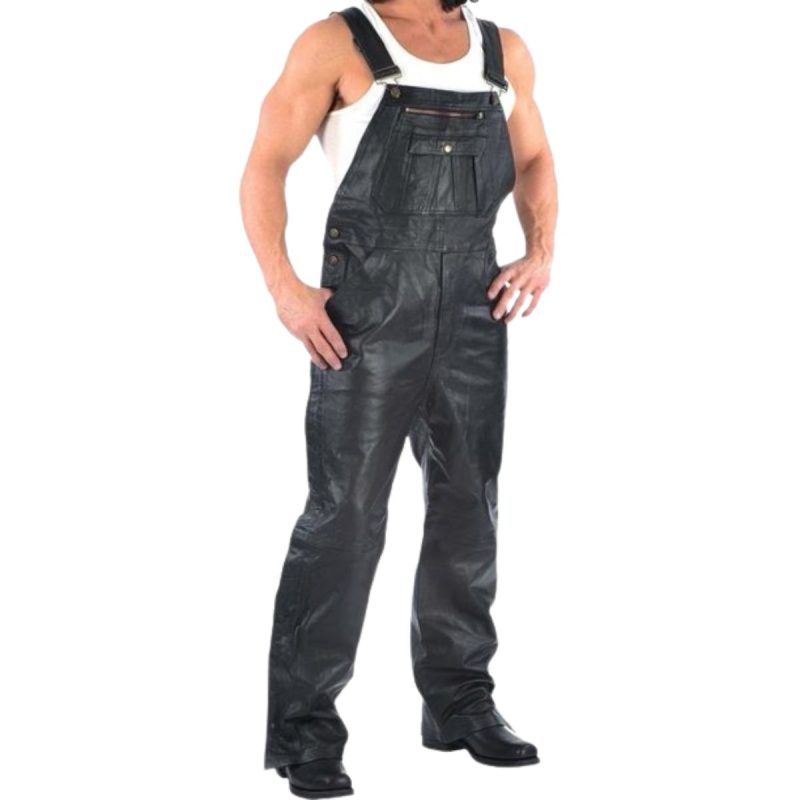 Moto Maverick Men’s Leather Overalls