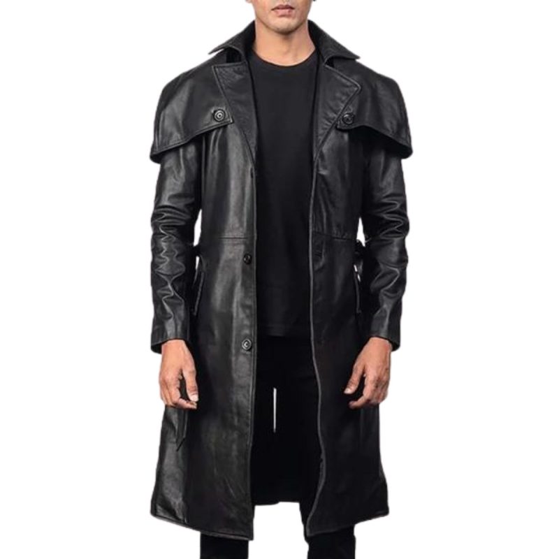 Regal Enigma Leather Coat