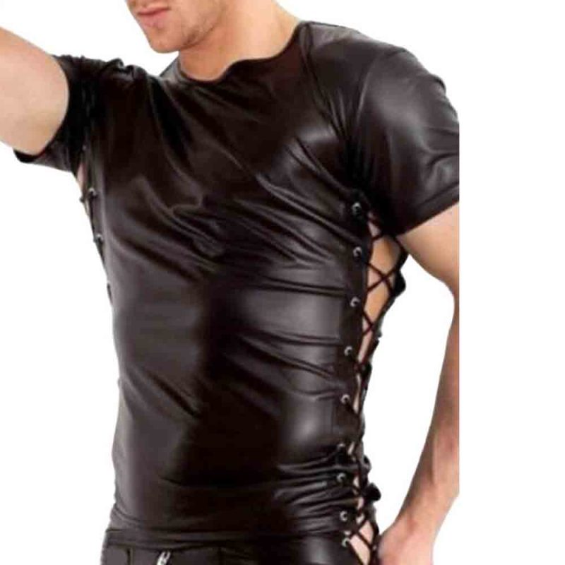 Tight Leather Shirt