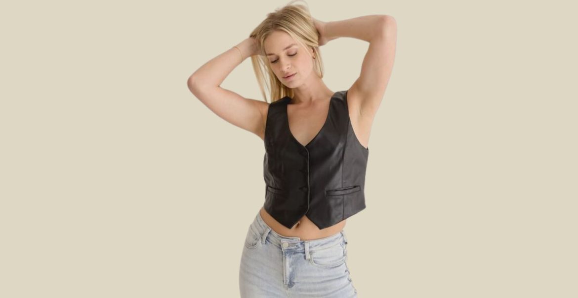 canvas vest for women