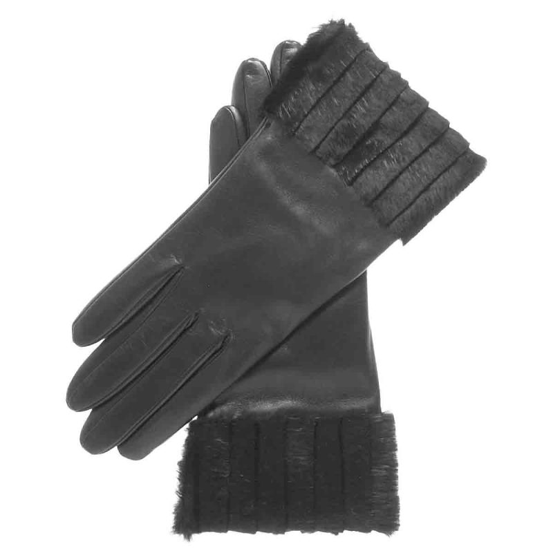 Chic Faux Fur Cuff Gloves