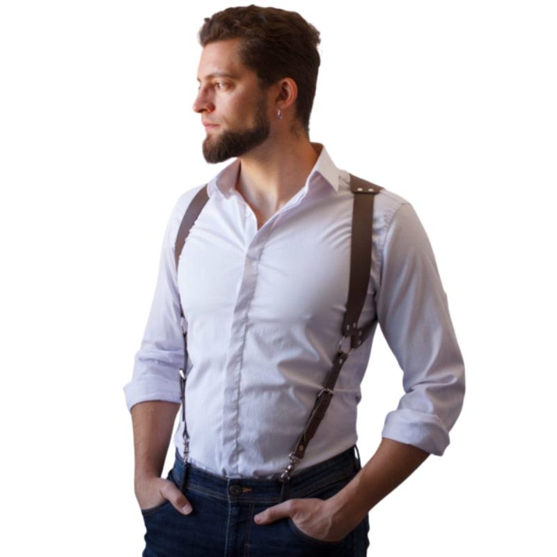 Cocoa Connoisseur Leather Suspender