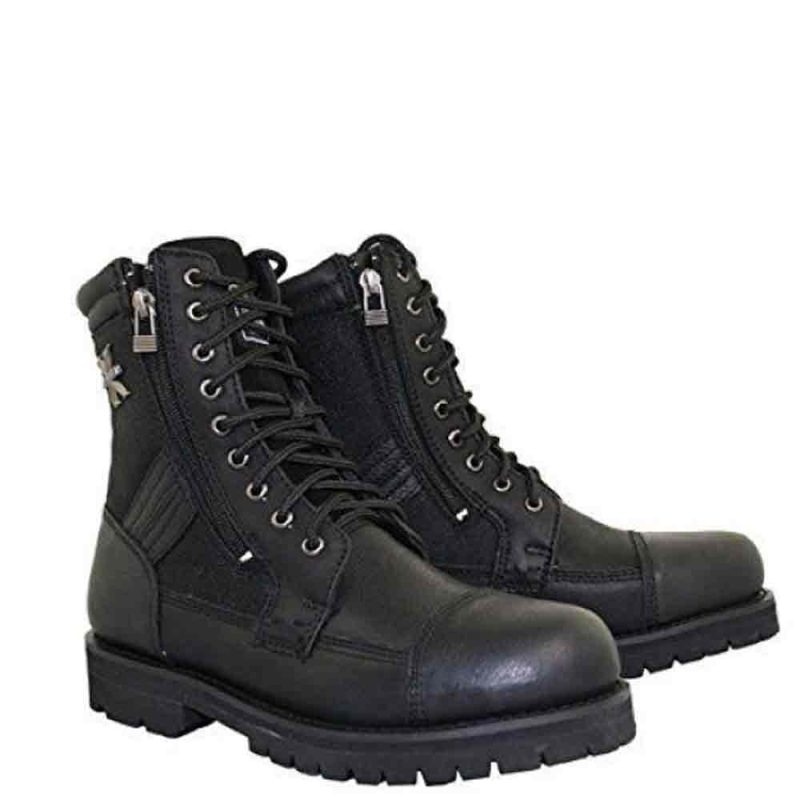 Corcoran Leather Plain Tactical Boots