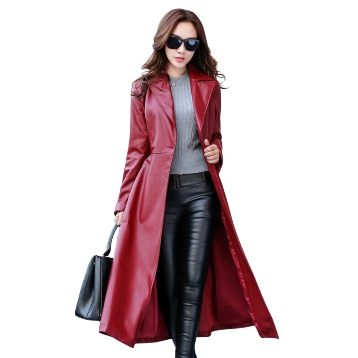Crimson Royale Women’s Leather Coat