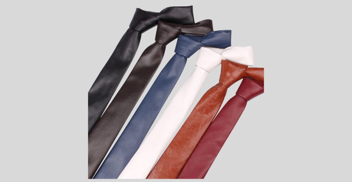 Men's Leather Ties