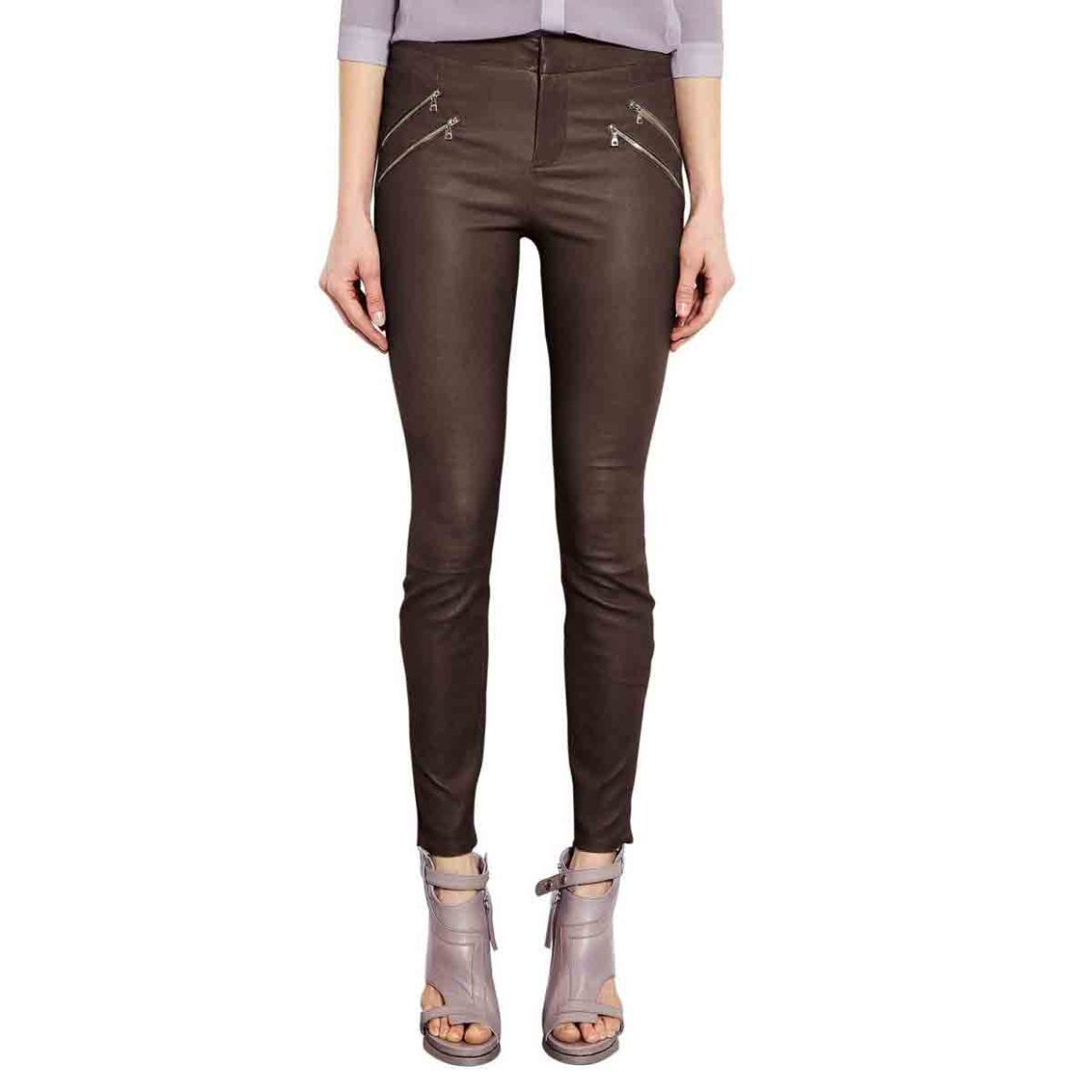 Svelte Leather Fashion Pants
