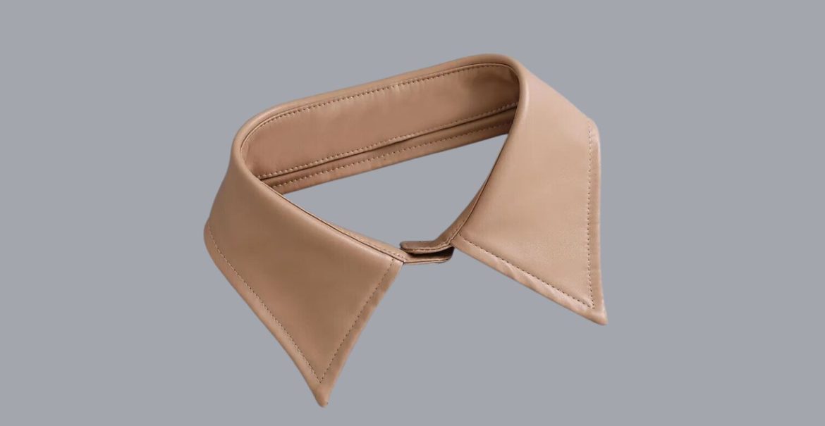 mens leather collers