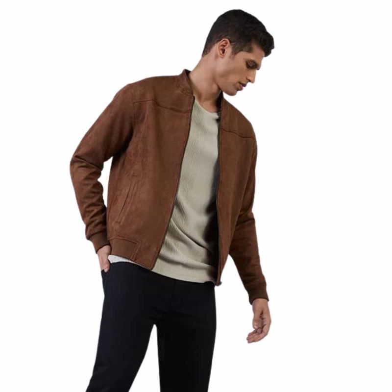 Ascot Brown Suede Jacket