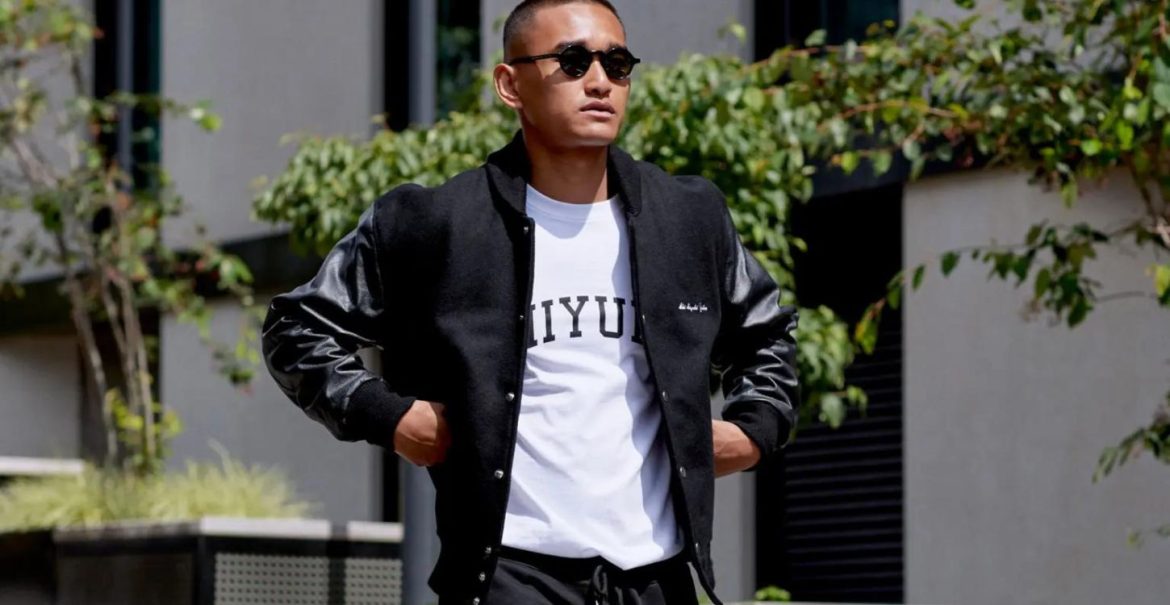 Men's Leather Varsity Jacket