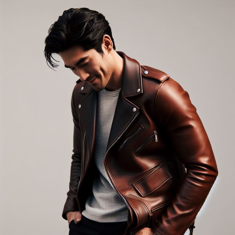 leather jacket mens