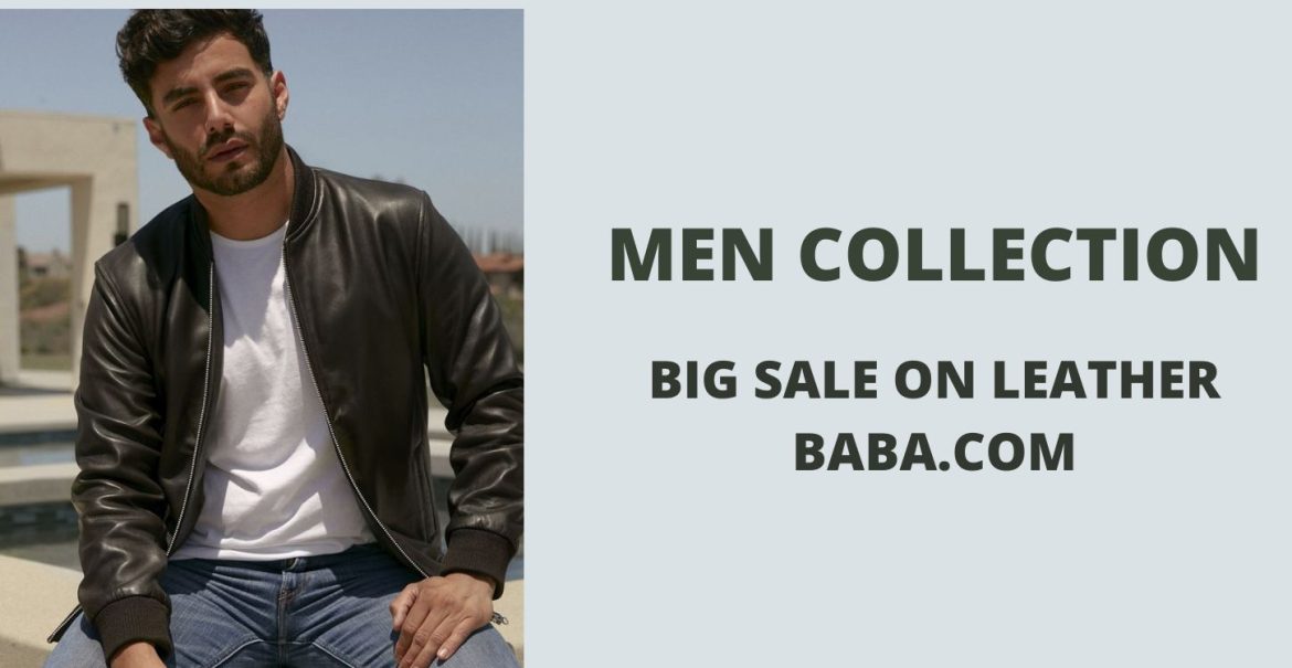 Leather Bomber Jacket