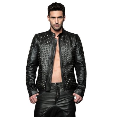 Diablo Mens Leather Jacket