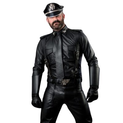 Enforcer Leather Jacket For Men
