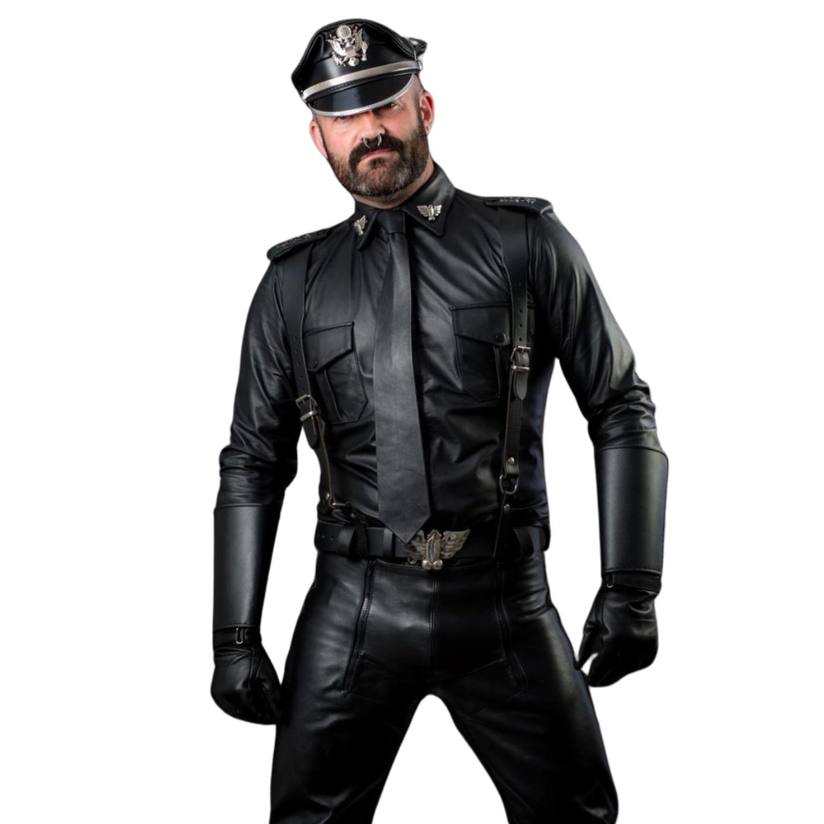 Enforcer Leather Jacket For Men