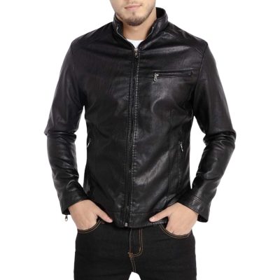Manhattan Men Leather Jacket