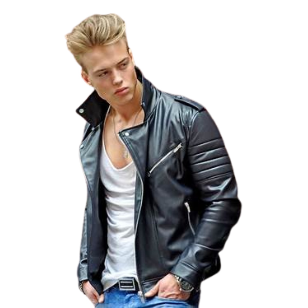 Roadster Rider Leather Jacket