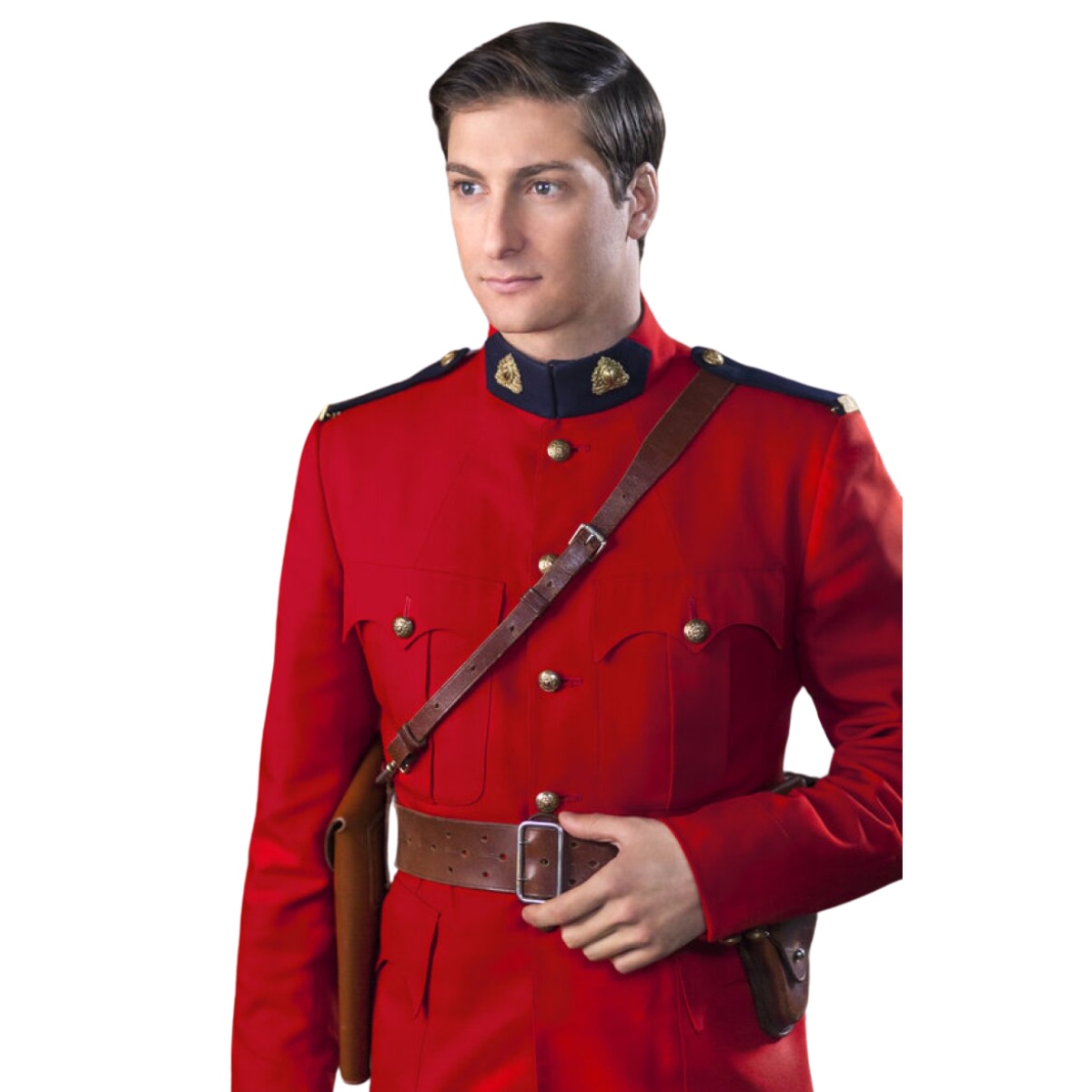 Ruby Mens Leather Moto Jacket