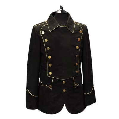 Soldier Bonaparte Military Leather Jacket