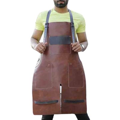 Artisan Crafted Blacksmiths Leather Apron