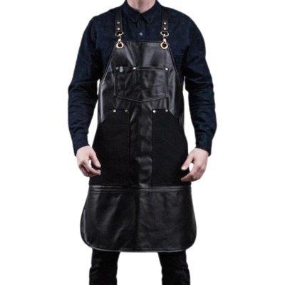 Barbering In Style Embrace The Leather Apron