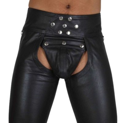 Detachable Leather Chaps