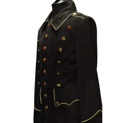 leather racer jacket black