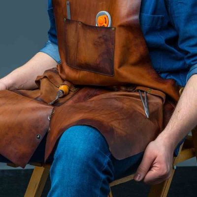 Premium Quality Durable Leather Work Apron